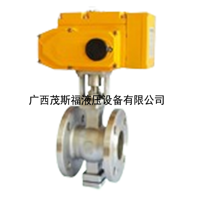 唐山英格蘭姆電動V型調(diào)節(jié)球閥ZRJV型  